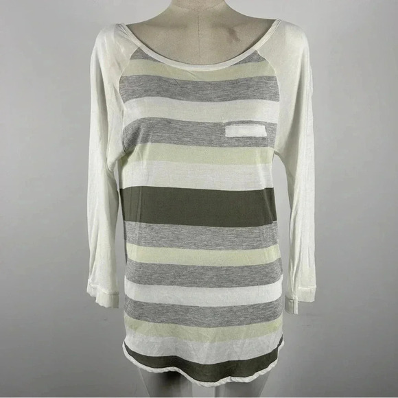 Covet color block casual loose top S - Picture 2 of 9